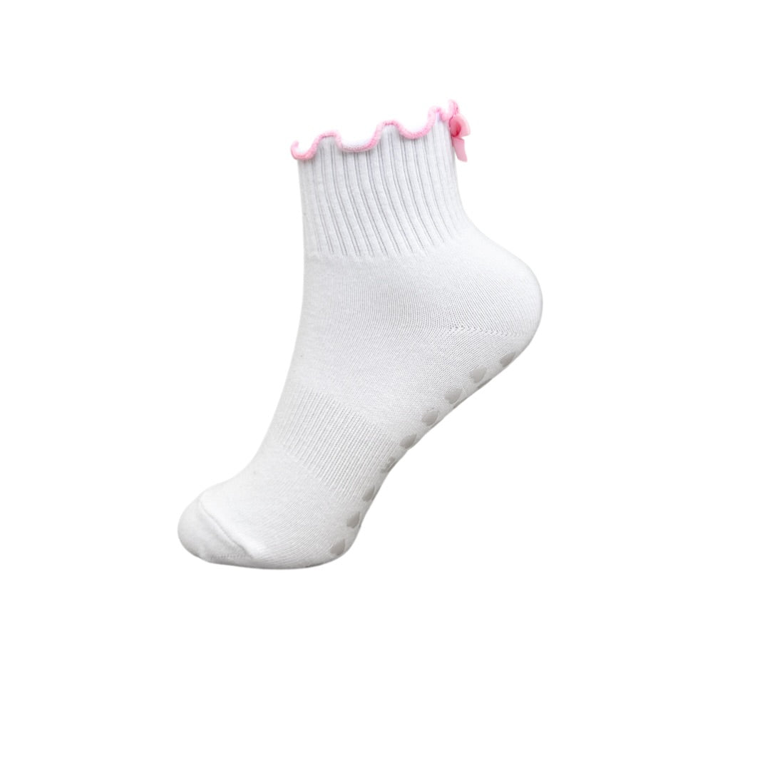 Pink Bow Sock