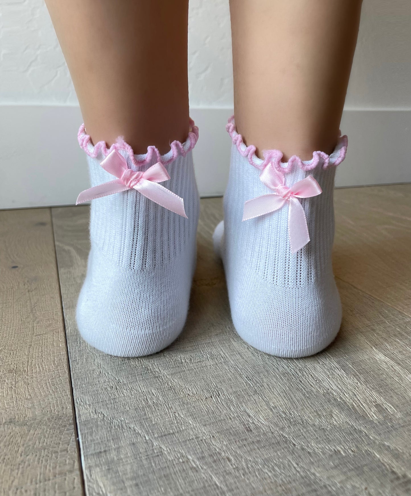 Pink Bow Ankle Sock