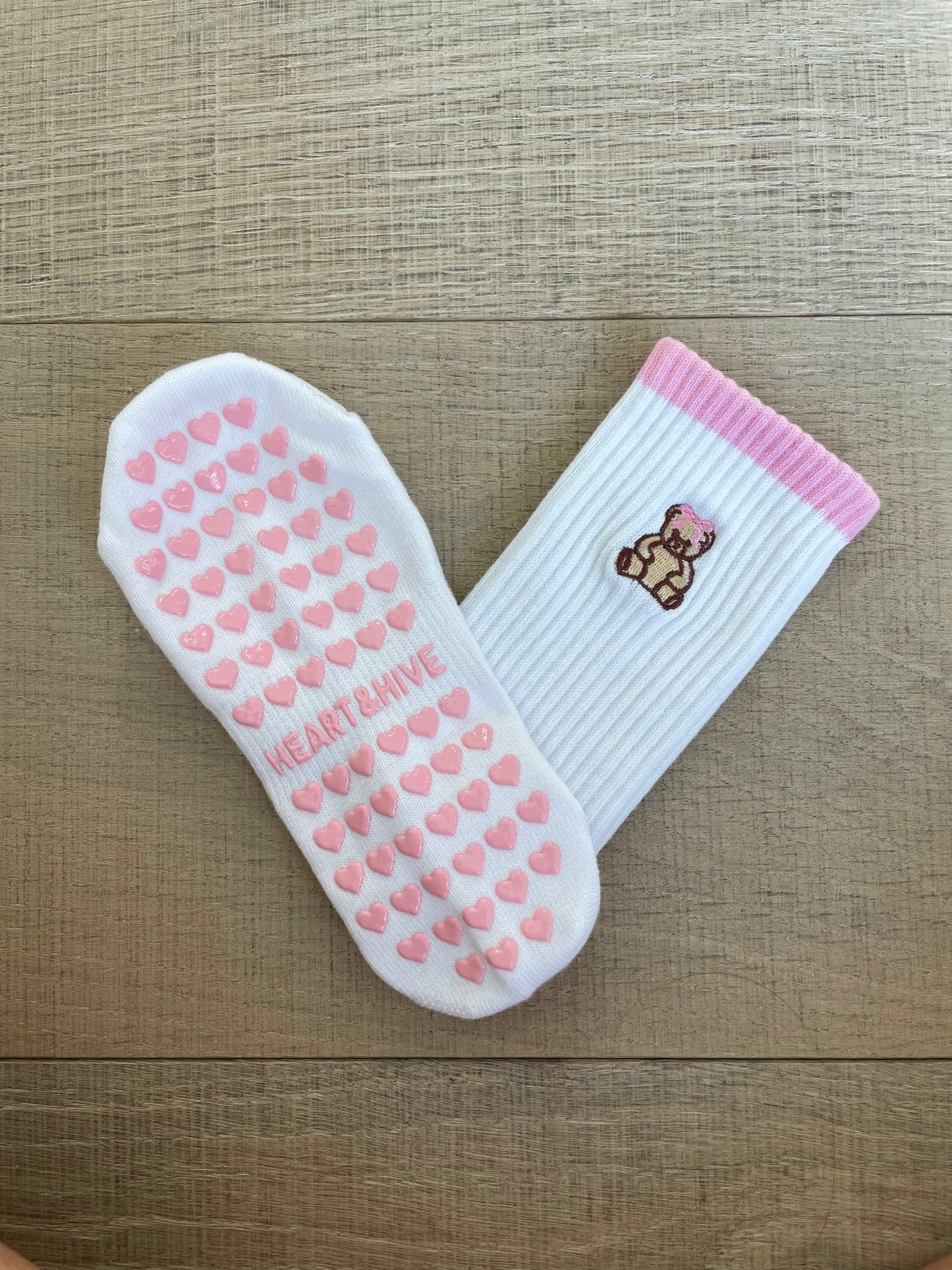 Teddy Bear Crew Sock